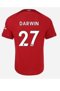 Fotbalové Dres Liverpool Darwin Nunez #27 Domácí Oblečení 2022-23 Krátký Rukáv